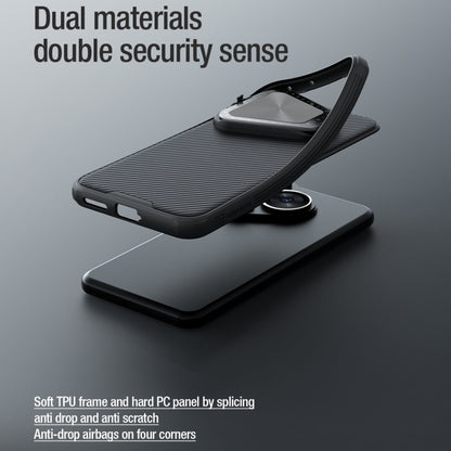 For Huawei Pura 70 NILLKIN Black Mirror Prop CD Texture Mirror Phone Case(Black) - Huawei Cases by NILLKIN | Online Shopping UK | buy2fix