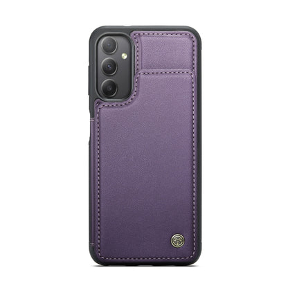 For Samsung Galaxy A34 5G CaseMe C22 Card Slots Holder RFID Anti-theft Phone Case(Purple) - Galaxy Phone Cases by CaseMe | Online Shopping UK | buy2fix