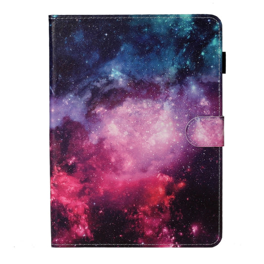 For iPad Pro 11 (2020) Colored Drawing Pattern Horizontal Flip PU Leather Tablet Case with Holder & Card Slot & Sleep / Wake-up Function(Starry Sky) - iPad Pro 11 (2020) Cases by buy2fix | Online Shopping UK | buy2fix