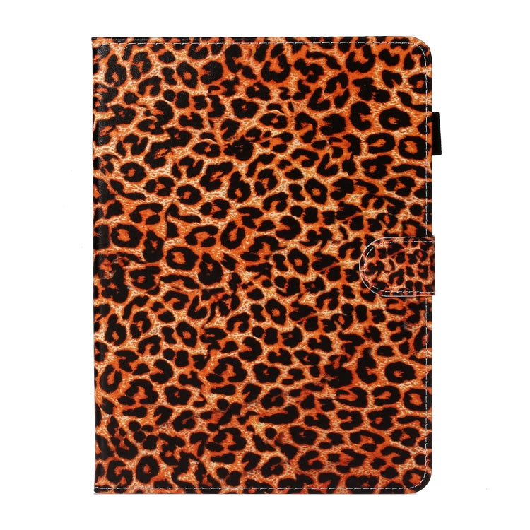 For iPad Pro 11 (2020) Colored Drawing Pattern Horizontal Flip PU Leather Tablet Case with Holder & Card Slot & Sleep / Wake-up Function(Yellow Leopard) - iPad Pro 11 (2020) Cases by buy2fix | Online Shopping UK | buy2fix
