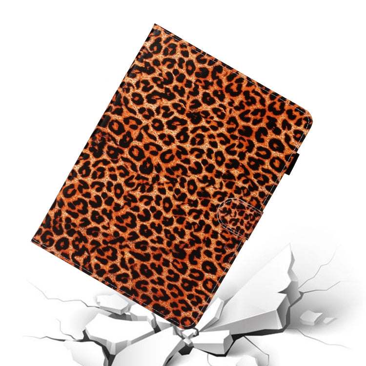 For iPad Pro 11 (2020) Colored Drawing Pattern Horizontal Flip PU Leather Tablet Case with Holder & Card Slot & Sleep / Wake-up Function(Yellow Leopard) - iPad Pro 11 (2020) Cases by buy2fix | Online Shopping UK | buy2fix