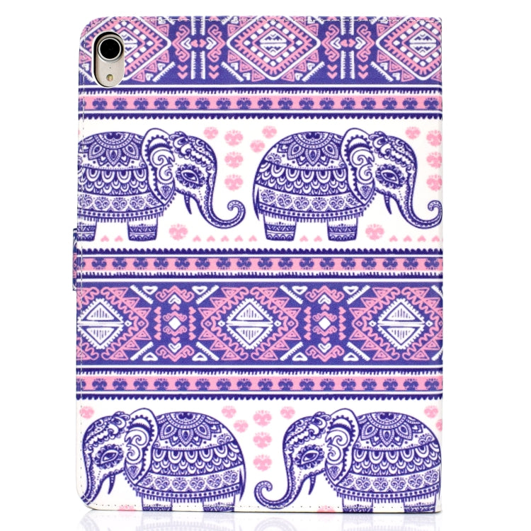 For iPad Pro 11 inch (2018) Colored Drawing Pattern Horizontal Flip PU Leather Case with Holder & Card Slot & Sleep / Wake-up Function(Totem Elephant) - iPad Pro 11 (2018) Cases by buy2fix | Online Shopping UK | buy2fix