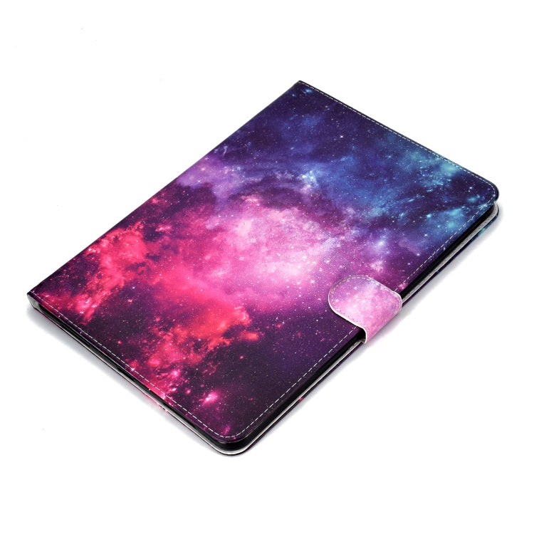 For iPad Pro 11 inch (2018) Colored Drawing Pattern Horizontal Flip PU Leather Case with Holder & Card Slot & Sleep / Wake-up Function(Starry Sky) - iPad Pro 11 (2018) Cases by buy2fix | Online Shopping UK | buy2fix