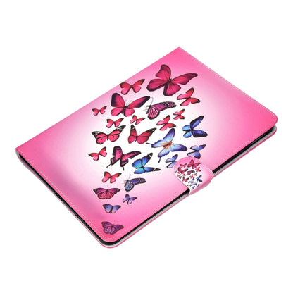 For iPad Pro 11 inch (2018) Colored Drawing Pattern Horizontal Flip PU Leather Case with Holder & Card Slot & Sleep / Wake-up Function(Butterfly) - iPad Pro 11 (2018) Cases by buy2fix | Online Shopping UK | buy2fix