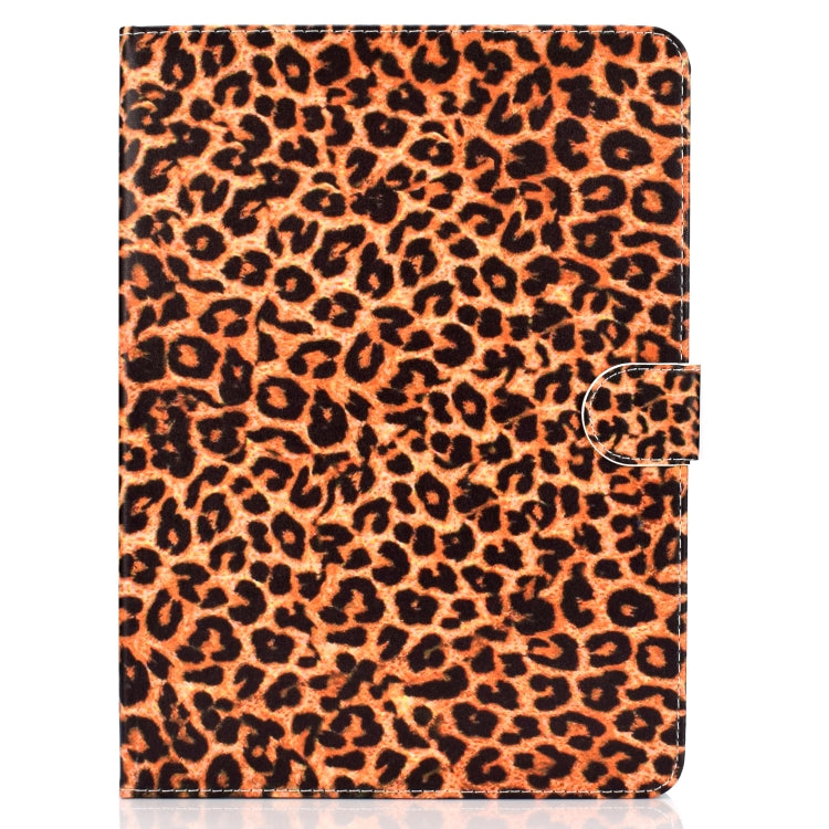 For iPad Pro 11 inch (2018) Colored Drawing Pattern Horizontal Flip PU Leather Case with Holder & Card Slot & Sleep / Wake-up Function(Yellow Leopard) - iPad Pro 11 (2018) Cases by buy2fix | Online Shopping UK | buy2fix