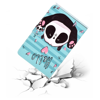 For iPad Pro10.5 inch Colored Drawing Pattern Horizontal Flip PU Leather Case with Holder & Card Slot & Sleep / Wake-up Function(Love Panda) - iPad Pro 10.5 inch Cases by buy2fix | Online Shopping UK | buy2fix