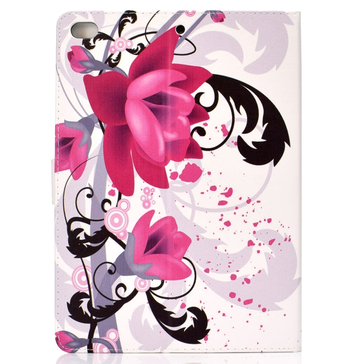 For iPad Pro10.5 inch Colored Drawing Pattern Horizontal Flip PU Leather Case with Holder & Card Slot & Sleep / Wake-up Function(Flowers) - iPad Pro 10.5 inch Cases by buy2fix | Online Shopping UK | buy2fix