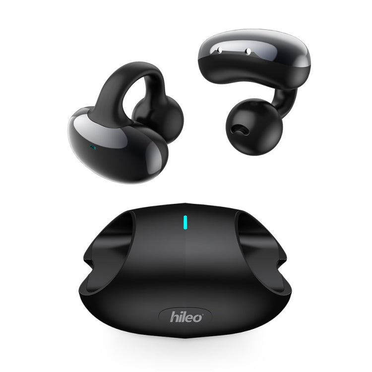 Hileo Hi80 TWS Wireless Bluetooth IPX5 Waterproof In-ear Sports Noise Reduction Earphone(Black) - Sport Earphone by Hileo | Online Shopping UK | buy2fix