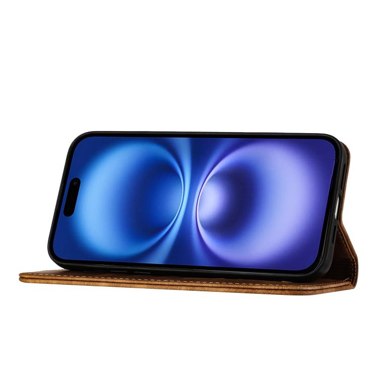 For iPhone Air Butterfly Cat Embossing Flip Leather Phone Case(Brown) - iPhone Air Cases by buy2fix | Online Shopping UK | buy2fix