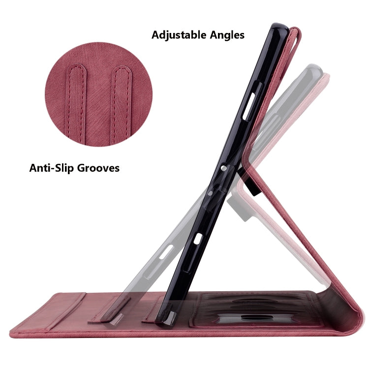 For iPad Pro 11 2022 / Air 10.9 2022 Cartoon Sakura Cat Embossed Smart Leather Tablet Case(Red) - iPad Pro 11 (2022/2021) Cases by buy2fix | Online Shopping UK | buy2fix