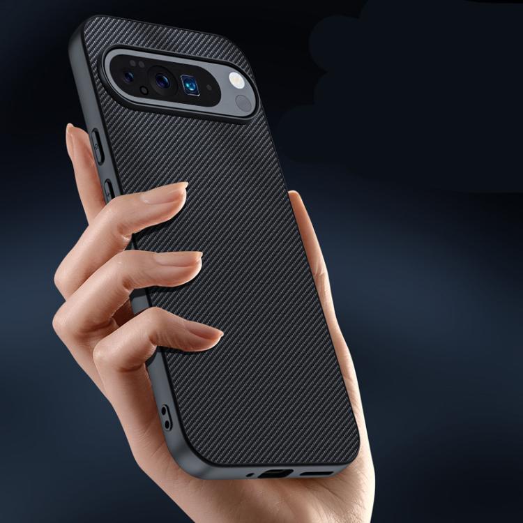 For Google Pixel 10 / 10 Pro Ultra-thin Carbon Fiber Texture Printing Phone Case(Gold) - Google Cases by buy2fix | Online Shopping UK | buy2fix