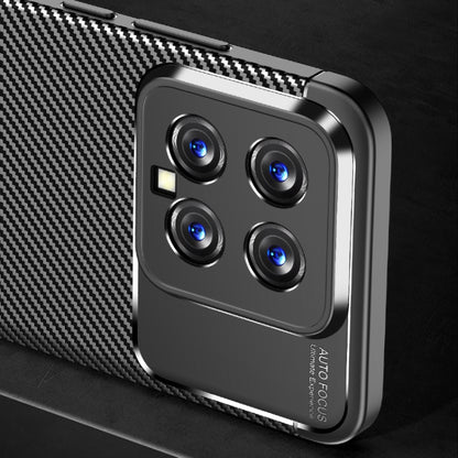 For Xiaomi 14 Carbon Fiber Texture Shockproof TPU Phone Case(Black) - Xiaomi Cases by buy2fix | Online Shopping UK | buy2fix