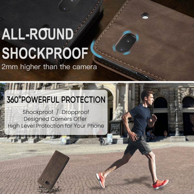 For Google Pixel 6A CaseMe 013 Multifunctional Horizontal Flip Leather Phone Case(Coffee) by CaseMe