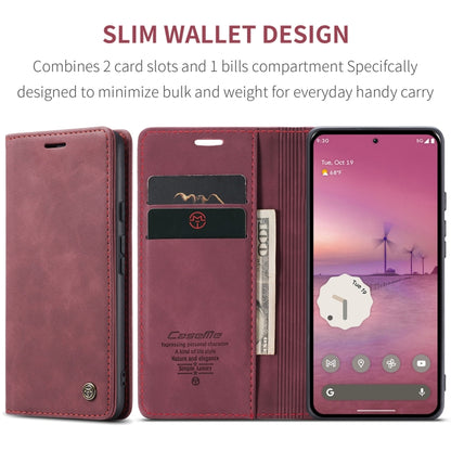 For Google Pixel 10 Pro XL / 9 Pro XL CaseMe 013 Multifunctional Horizontal Flip Leather Phone Case(Wine Red) by CaseMe