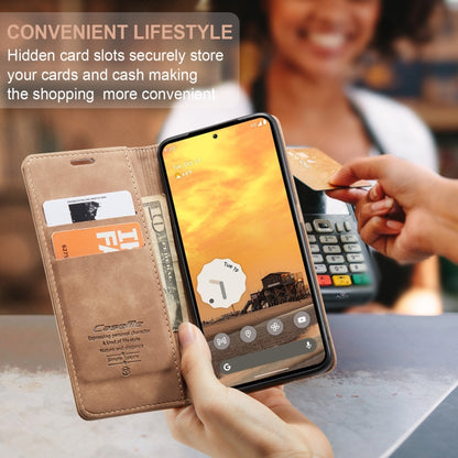For Google Pixel 10 / 10 Pro / 9 CaseMe 013 Multifunctional Horizontal Flip Leather Phone Case(Brown) by CaseMe