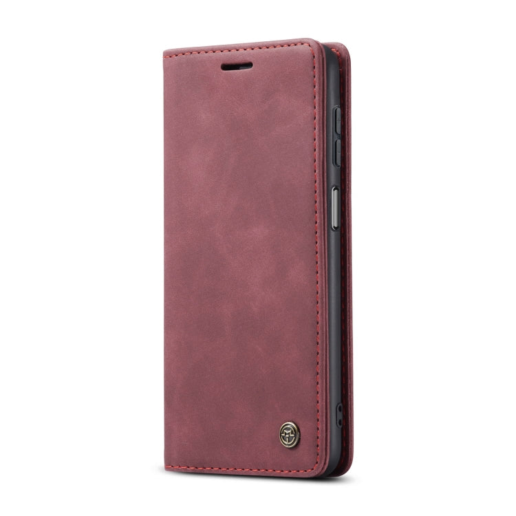 For Samsung Galaxy A15 5G CaseMe 013 Multifunctional Horizontal Flip Leather Phone Case(Wine Red) by CaseMe