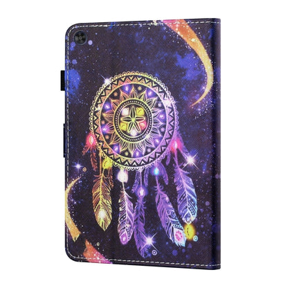 For Samsung Galaxy Tab A11+ / A9+ Coloured Drawing Stitching Flip PU Tablet Case with Sleep / Wake-up Function(Starry Sky Wind Chimes) by buy2fix