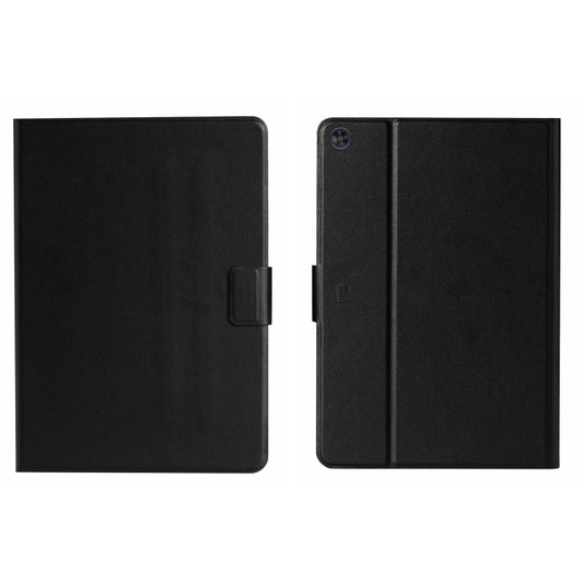 For Samsung Galaxy Tab A11+ / A9+ Pure Color PU Tablet Case with Sleep / Wake-up Function(Black) by buy2fix