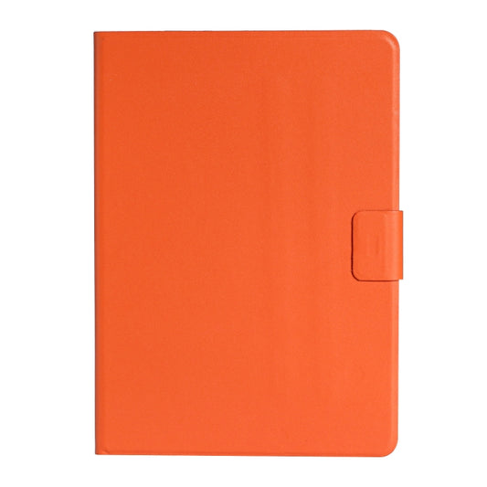 For Samsung Galaxy Tab A11 / A9 Pure Color PU Tablet Case with Sleep / Wake-up Function(Orange) by buy2fix