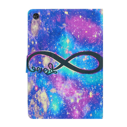 For Samsung Galaxy Tab A11+ / A9+ Voltage Coloured Drawing Smart PU Tablet Case with Sleep / Wake-up Function(LOVE) by buy2fix