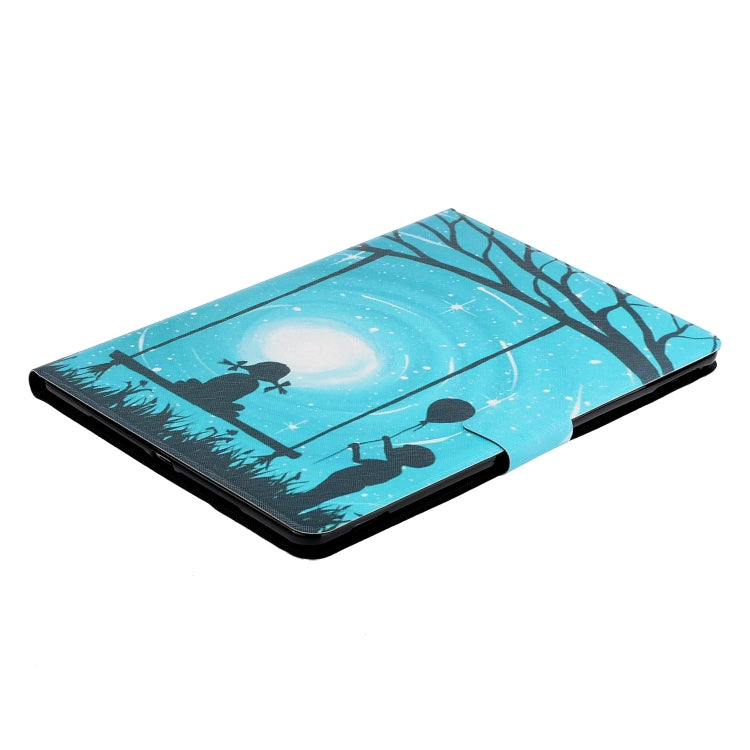 For Samsung Galaxy Tab A11+ / A9+ Voltage Coloured Drawing Smart PU Tablet Case with Sleep / Wake-up Function(Lovers) by buy2fix