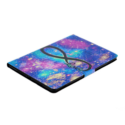 For Samsung Galaxy Tab A11 / A9 Voltage Coloured Drawing Smart PU Tablet Case with Sleep / Wake-up Function(LOVE) by buy2fix
