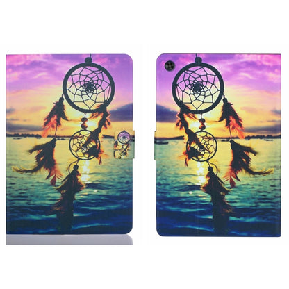 For Samsung Galaxy Tab A11 / A9 Voltage Coloured Drawing Smart PU Tablet Case with Sleep / Wake-up Function(Dreamcatcher) by buy2fix