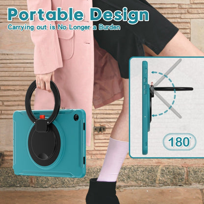 For Samsung Galaxy Tab A9+ Shockproof TPU + PC Protective Tablet Case(Blue) - Galaxy Tab A9+ by buy2fix | Online Shopping UK | buy2fix