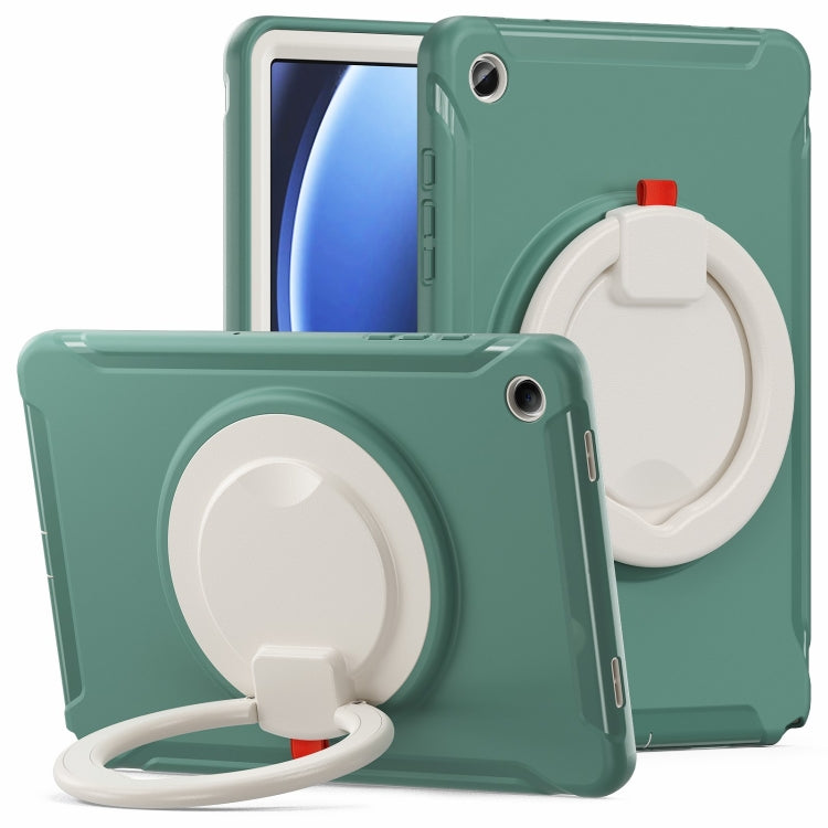For Samsung Galaxy Tab A9+ Shockproof TPU + PC Protective Tablet Case(Emmerald Green) - Galaxy Tab A9+ by buy2fix | Online Shopping UK | buy2fix