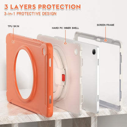 For Samsung Galaxy Tab A9+ Shockproof TPU + PC Protective Tablet Case(Living Coral) - Galaxy Tab A9+ by buy2fix | Online Shopping UK | buy2fix