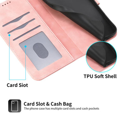 For iPhone Air Dierfeng Dream Line TPU Hybrid PU Leather Phone Case(Pink) - iPhone Air Cases by buy2fix | Online Shopping UK | buy2fix