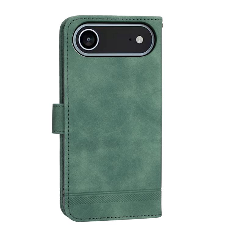 For iPhone Air Dierfeng Dream Line TPU Hybrid PU Leather Phone Case(Green) - iPhone Air Cases by buy2fix | Online Shopping UK | buy2fix