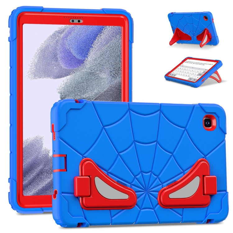 For Samsung Galaxy Tab A7 Lite T220 Spider Silicone Hybrid PC Shockproof Tablet Case(Blue Red) by buy2fix