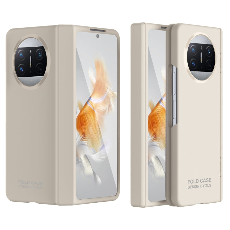 For Huawei Mate X3 Extraordinary Series Hinged Folding Full Phone Case(White) - Huawei Cases by buy2fix | Online Shopping UK | buy2fix