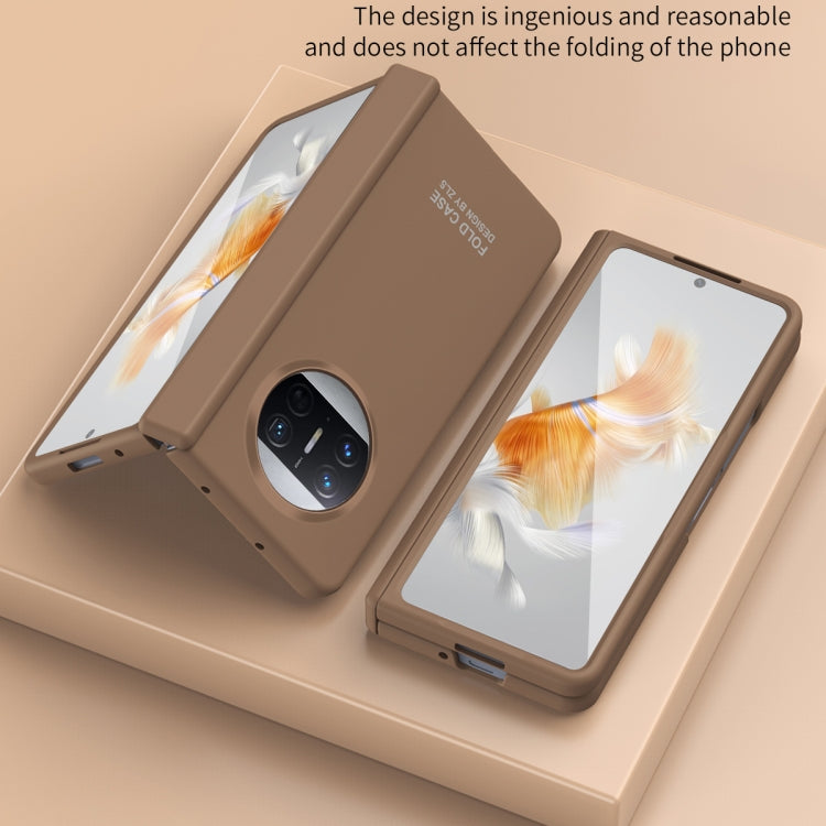 For Huawei Mate X3 Extraordinary Series Hinged Folding Full Phone Case(White) - Huawei Cases by buy2fix | Online Shopping UK | buy2fix