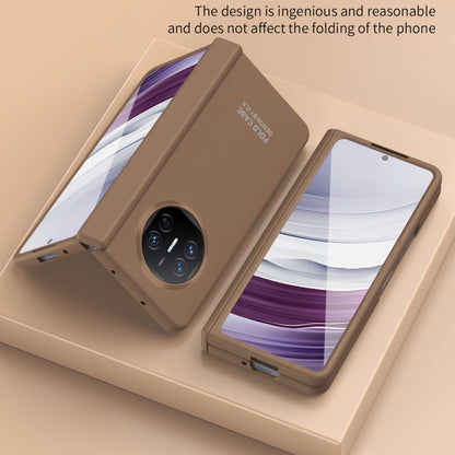 For Huawei Mate X5 Extraordinary Series Hinged Folding Full Coverage Phone Case with Pen Slot & Stylus(White) - Huawei Cases by buy2fix | Online Shopping UK | buy2fix