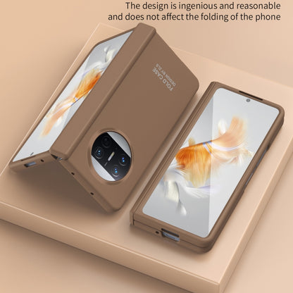 For Huawei Mate X3 Extraordinary Series Hinged Folding Full Coverage Phone Case with Pen Slot & Stylus(White) - Huawei Cases by buy2fix | Online Shopping UK | buy2fix