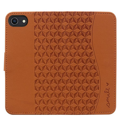 For iPhone 16e Business Diamond Buckle Leather Phone Case with Lanyard(Brown) - iPhone 16e Cases by buy2fix | Online Shopping UK | buy2fix
