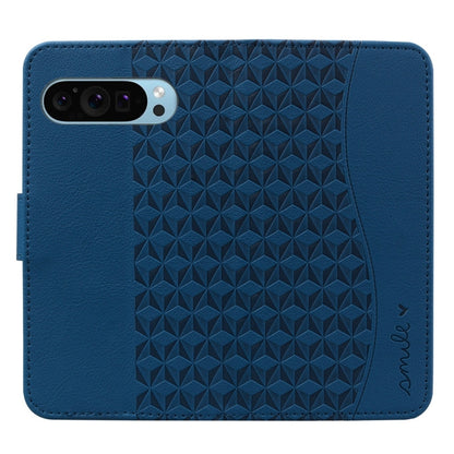 For Google Pixel 10 Pro XL / Pixel 9 Pro XL Business Diamond Buckle Leather Phone Case with Lanyard(Royal Blue) by buy2fix