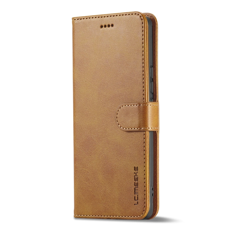 For Honor 90 Pro LC.IMEEKE Calf Texture Leather Phone Case(Brown) - Honor Cases by LC.IMEEKE | Online Shopping UK | buy2fix