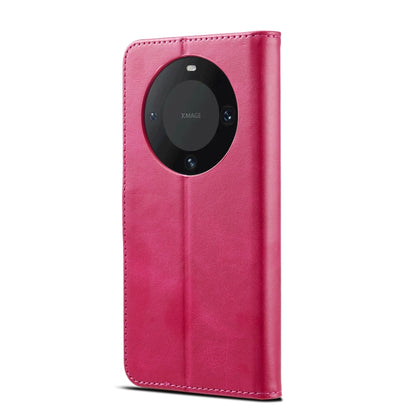 For Honor X50 LC.IMEEKE Calf Texture Leather Phone Case(Red) - Honor Cases by LC.IMEEKE | Online Shopping UK | buy2fix