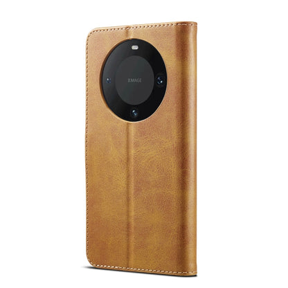 For Honor X50 LC.IMEEKE Calf Texture Leather Phone Case(Brown) - Honor Cases by LC.IMEEKE | Online Shopping UK | buy2fix