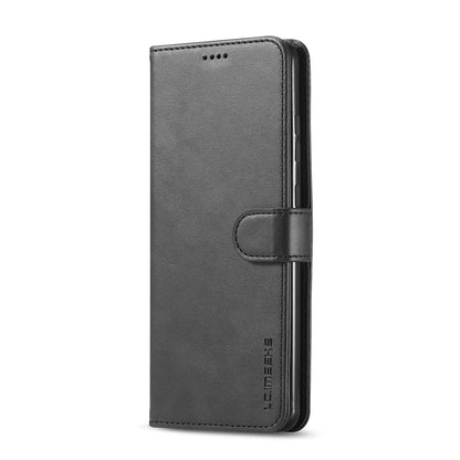 For Honor 200 Lite Global LC.IMEEKE Calf Texture Leather Phone Case(Black) - Honor Cases by LC.IMEEKE | Online Shopping UK | buy2fix