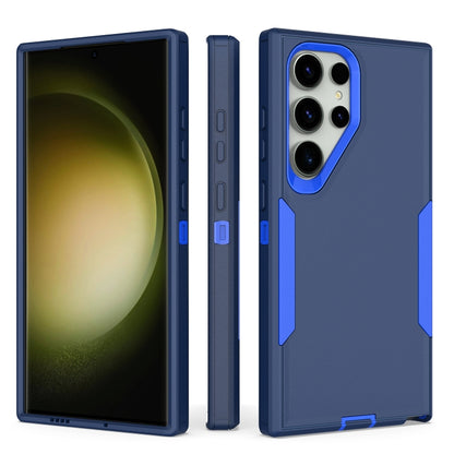 For Samsung Galaxy S24 Ultra 5G 2 in 1 PC Hybrid TPU Phone Case(Royal Blue+Dark Blue) by buy2fix