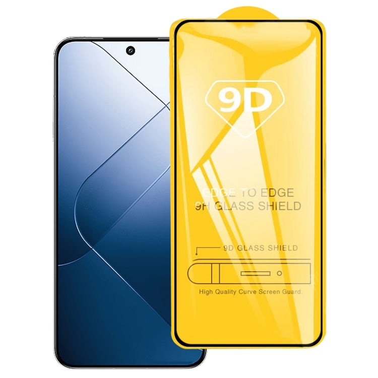 For Xiaomi 14 9D Full Glue Screen Tempered Glass Film - 14 Tempered Glass by buy2fix | Online Shopping UK | buy2fix