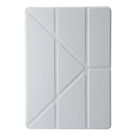 For Samsung Galaxy Tab A9+ Clear Acrylic Deformation Leather Tablet Case(Grey) by buy2fix