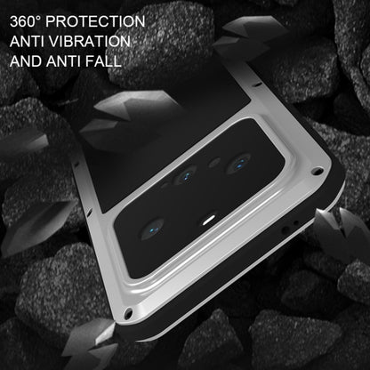 For Huawei Mate 60 Pro / 60 Pro+ LOVE MEI Metal Shockproof Life Waterproof Dustproof Phone Case(White) - Huawei Cases by LOVE MEI | Online Shopping UK | buy2fix