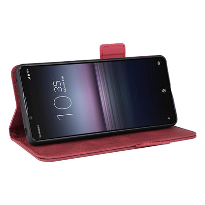 For Sony Xperia 1 VI 2024 Magnetic Clasp Leather Phone Case(Red) - Sony Cases by buy2fix | Online Shopping UK | buy2fix