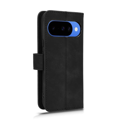 For Google Pixel 10 5G / 10 Pro 5G Skin Feel Magnetic Flip Leather Phone Case(Black) - Google Cases by buy2fix | Online Shopping UK | buy2fix