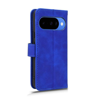 For Google Pixel 10 5G / 10 Pro 5G Skin Feel Magnetic Flip Leather Phone Case(Blue) - Google Cases by buy2fix | Online Shopping UK | buy2fix